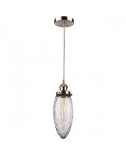 Artcraft   AC10710 Lux Hammered Glass Pendant 